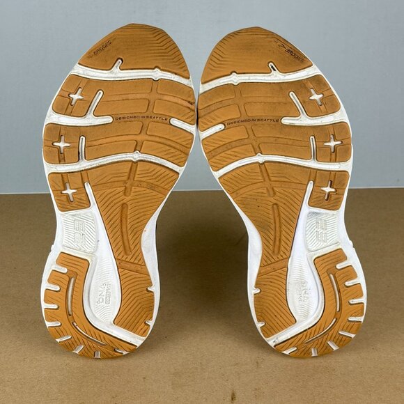 Brooks Adrenaline GTS 23 Athletic Running Shoes Womens 7 Gray Black Knit Upper - Picture 7 of 10